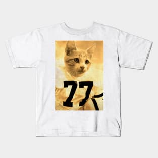 Baseball Cat Kids T-Shirt